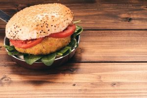 Guar Gum Vegetarian Burger